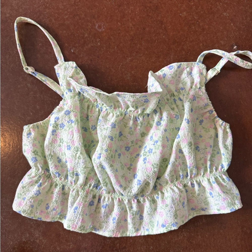 Summer Crop Top Floral